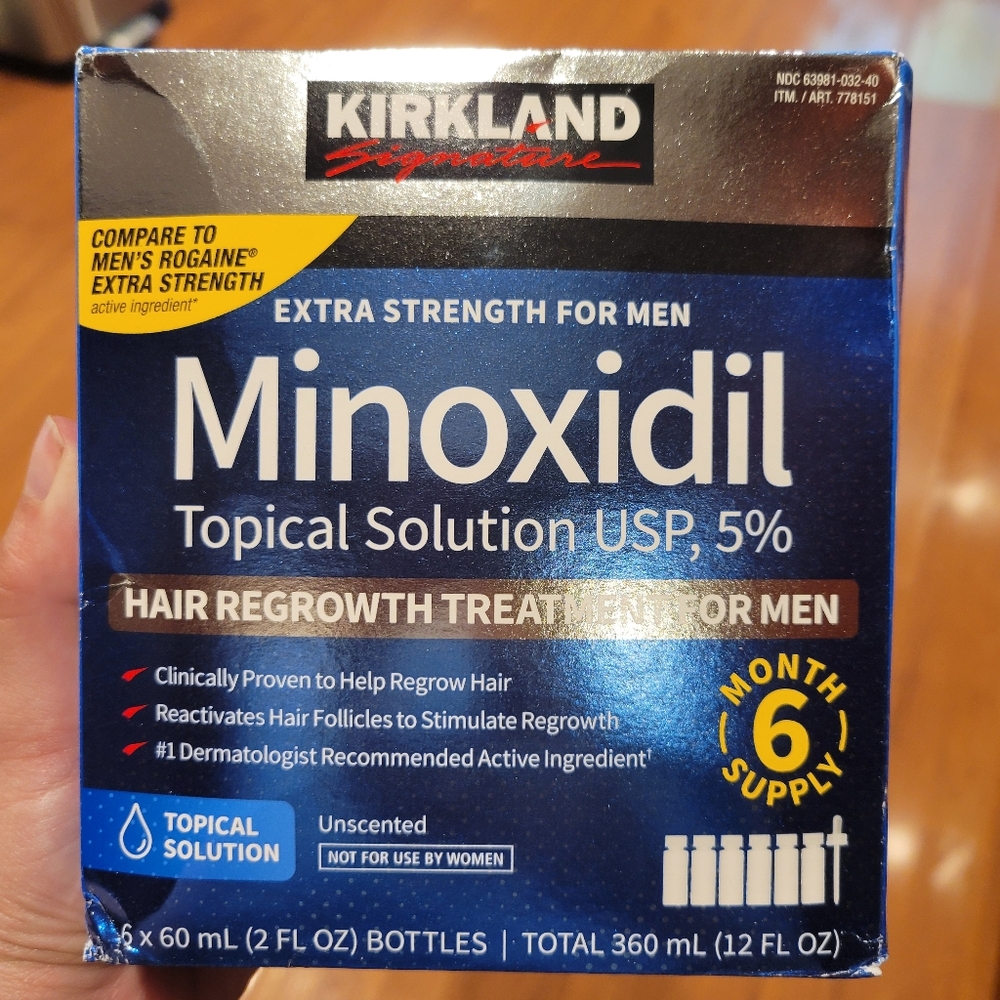 Minoxidil Topical Solution - 5% Extra Strength